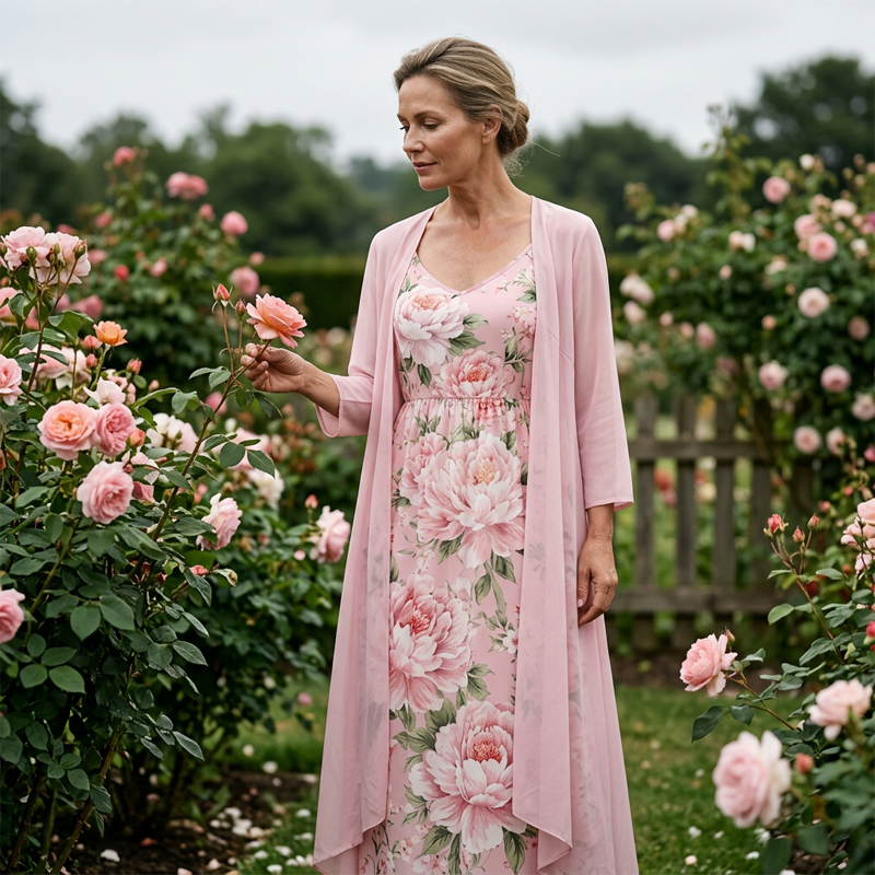 Celestine - Floral Two-Piece Summer Dress Set