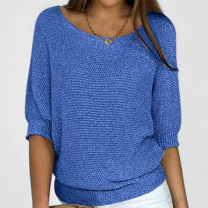 Kalyndrae | Comfortable Sweater Blue