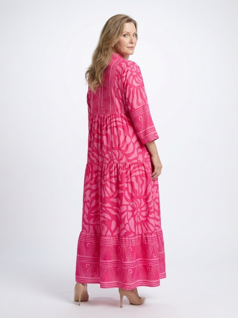 Harriet – Button-Front Midi Dress