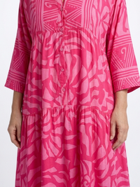 Harriet – Button-Front Midi Dress