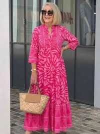 Harriet – Button-Front Midi Dress
