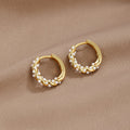 Illyria – Twisted Pearl Hoop Earrings