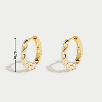 Illyria – Twisted Pearl Hoop Earrings