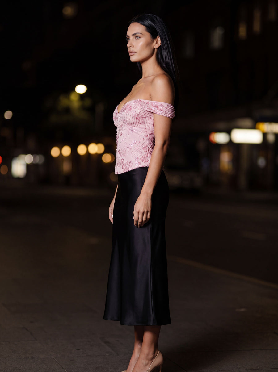 NORA TOP Pink side