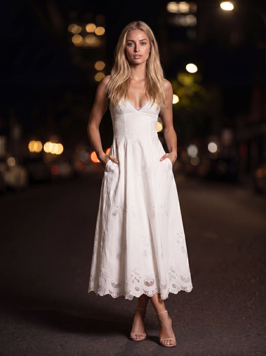 SARA MAXI DRESS White side