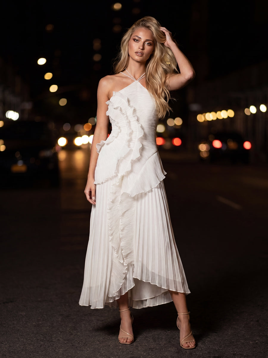 AURELIA MAXI DRESS White front