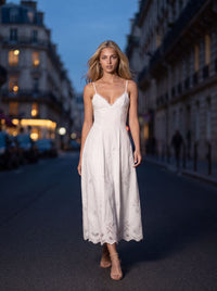 SARA MAXI DRESS White lifestyle 1