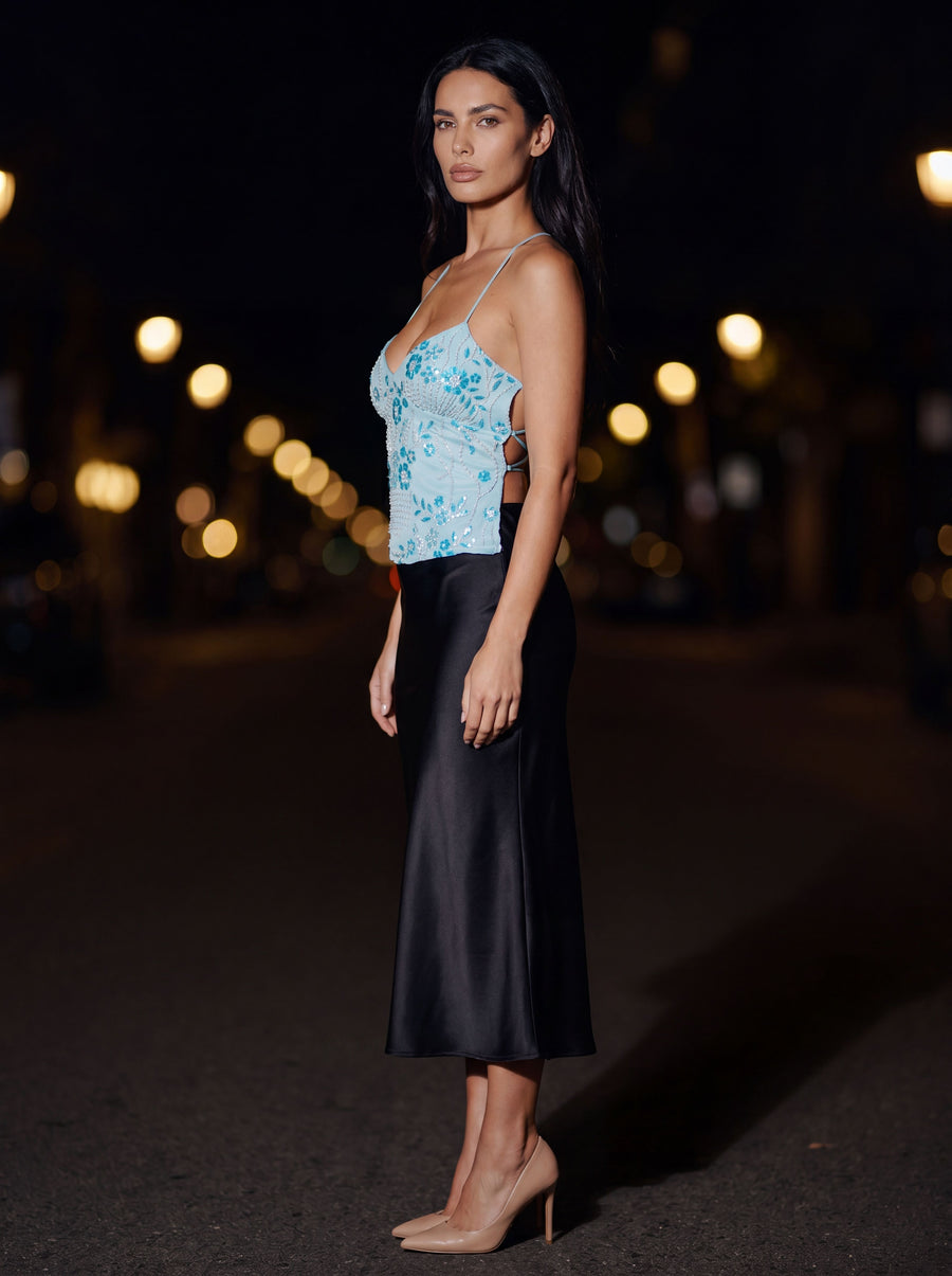 NORA TOP Blue side