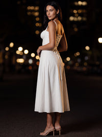 CAROLINE MAXI DRESS White side