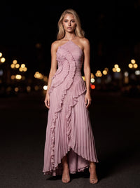 AURELIA MAXI DRESS Pink back