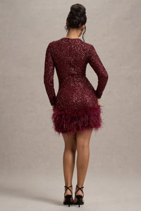 Morgan Sequin Mini Dress