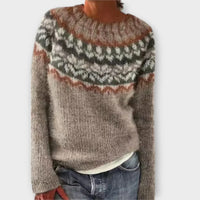 Valerine | Women's Fair Isle Long Sleeve Sweater