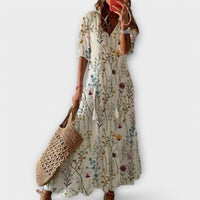 Savannah | Elegant Maxi Dress Multicolor