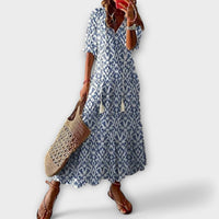 Savannah | Elegant Maxi Dress Sky Blue