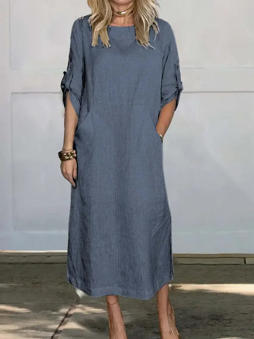 Venetia | Women's Relaxed Fit Midi Dress
