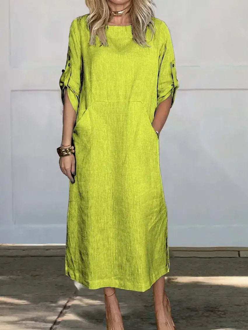 Venetia | Women's Relaxed Fit Midi Dress
