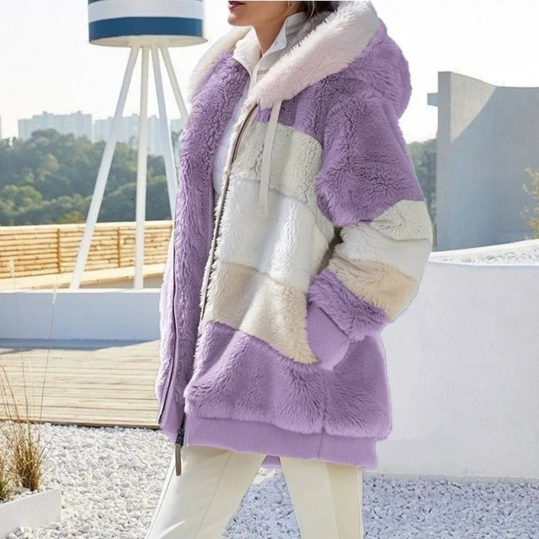 Keithy | Comfortable Jacket Lilac Stripes
