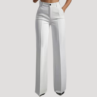 Waverly | Women's High Waist Wide Leg Tailored Pants
