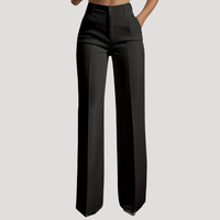 Waverly | Women's High Waist Wide Leg Tailored Pants