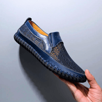 Ethan - Breathable Leather Slip-On Shoes