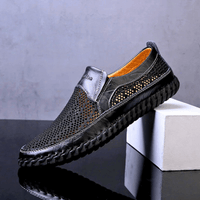 Ethan - Breathable Leather Slip-On Shoes