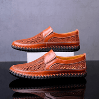 Ethan - Breathable Leather Slip-On Shoes