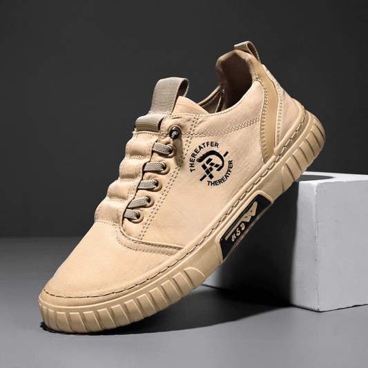Joel - Urban Casual Comfort Trainers – Khaki