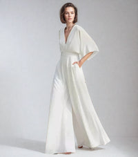 Miranda Flutter Wrap Jumpsuit