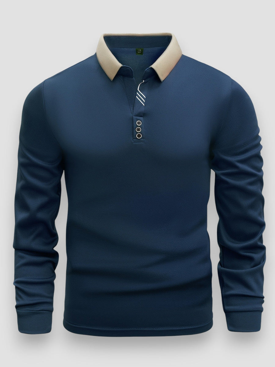 Wisley - Long Sleeve Polo Shirt