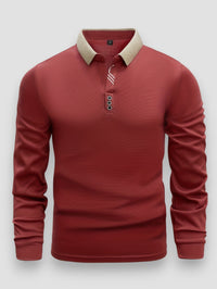 Wisley - Long Sleeve Polo Shirt