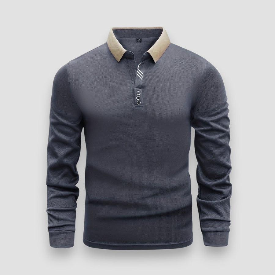 Wisley - Long Sleeve Polo Shirt