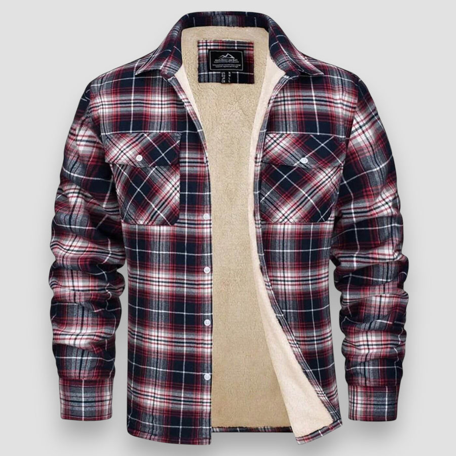 Tariq – Checked Lined Jacket for Cool Days
