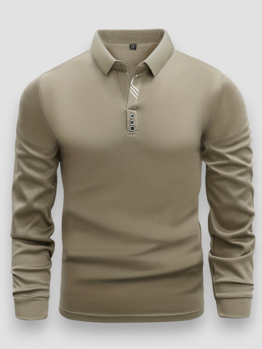 Wisley - Long Sleeve Polo Shirt