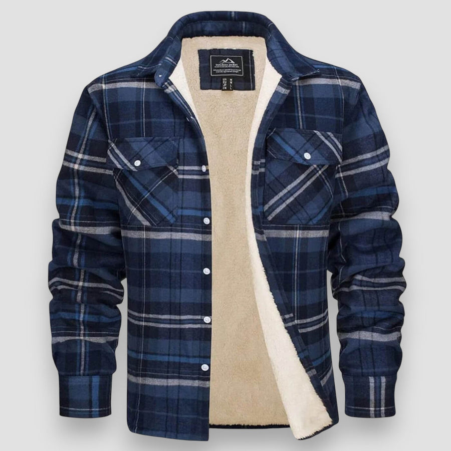 Tariq – Checked Lined Jacket for Cool Days