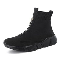 Winifred | Women's Zip Front Sock Ankle Boot