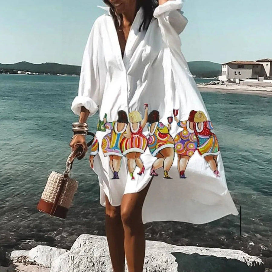 Adira Mini Dress White