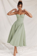 Avalon Corset Midi Dress