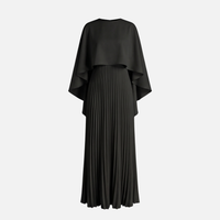 Cleo Cape Maxi Dress Black