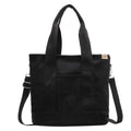 Amelia | Women's Multifunction Crossbody Canvas Tote Bag Adjustable