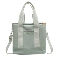 Amelia | Women's Multifunction Crossbody Canvas Tote Bag Adjustable Green