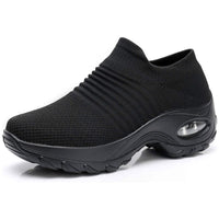 Olivia | Women's Orthopedic Slip-On Sneakers Air Cushion Black