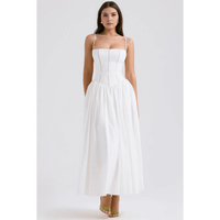 Lumi Maxi Dress White