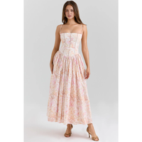 Lumi Maxi Dress Pink