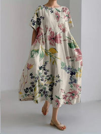 Evangeline Midi Dress Khaki