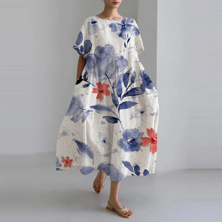 Evangeline Midi Dress White