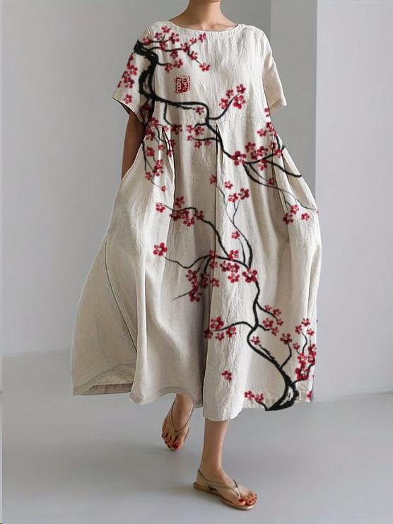 Evangeline Midi Dress Cream