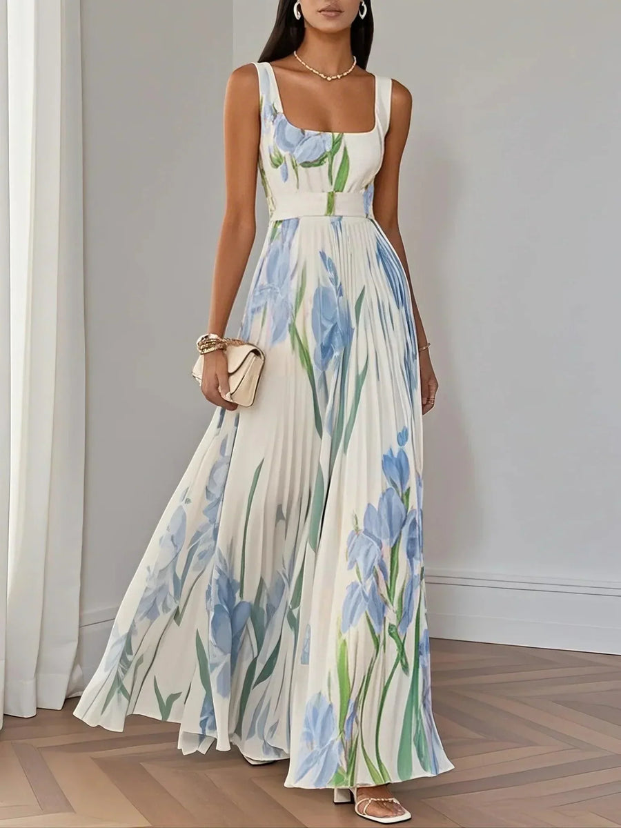 Fable Maxi Dress Light Blue