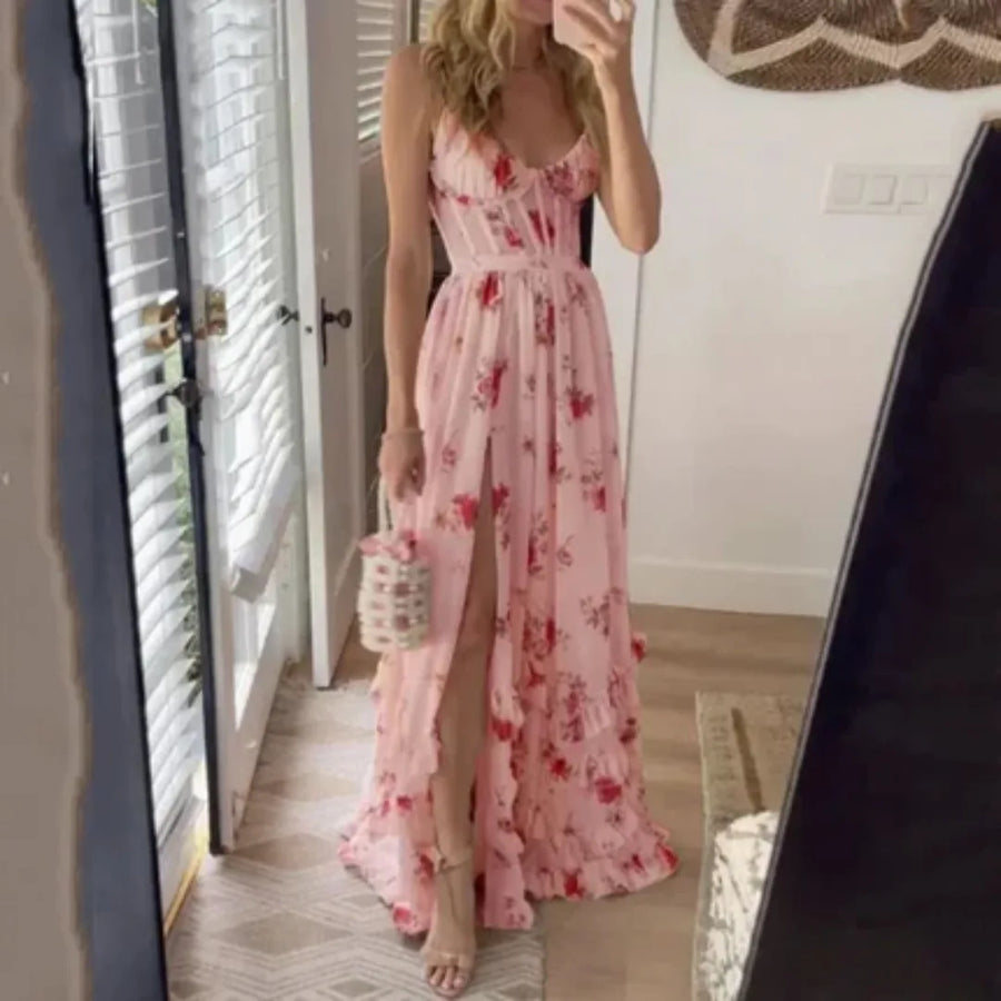 Faye Maxi Dress Pink