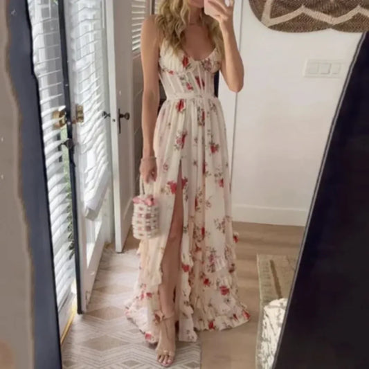 Faye Maxi Dress White
