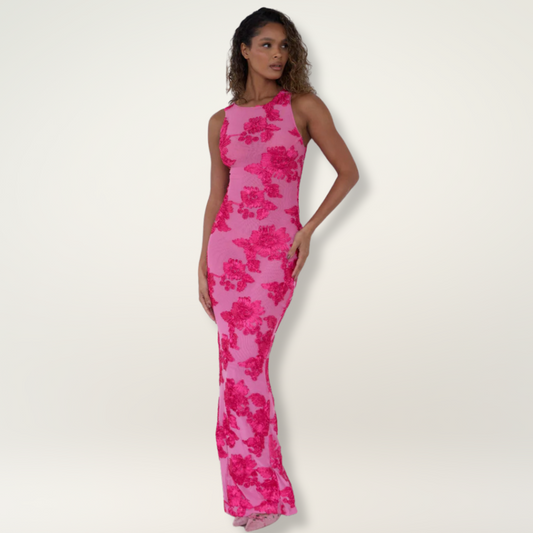 Wrensley | Women's Floral Sleeveless Maxi Dress